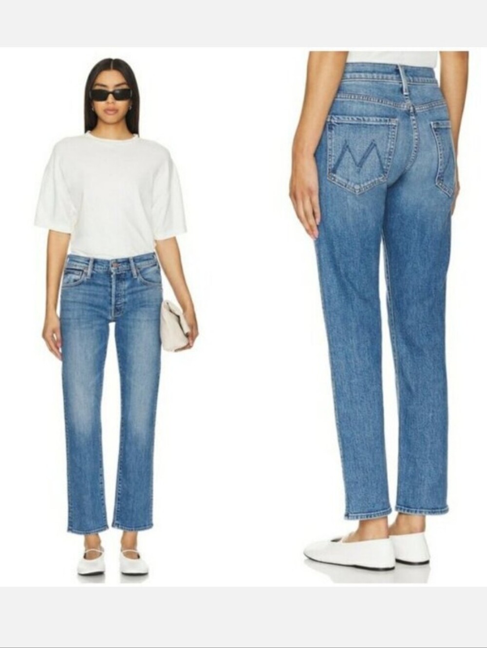 MOTHER The Hiker Hover Penny For Your Thoughts Jeans Size 27
